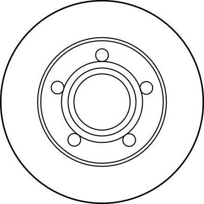 TRW DF2666 - Тормозной диск autodnr.net