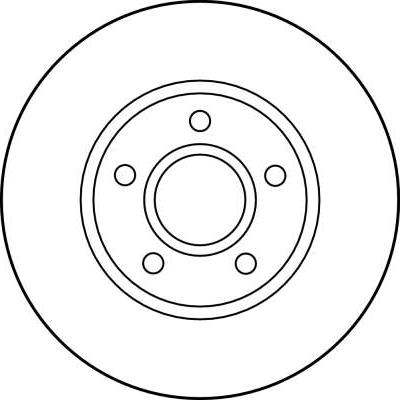 TRW DF2677 - Гальмівний диск autocars.com.ua