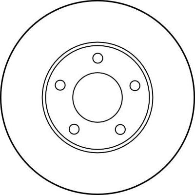 TRW DF2678 - Гальмівний диск autocars.com.ua