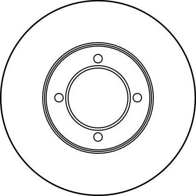 TRW DF2691 - Гальмівний диск autocars.com.ua