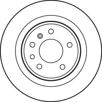 TRW DF2714 - Гальмівний диск autocars.com.ua