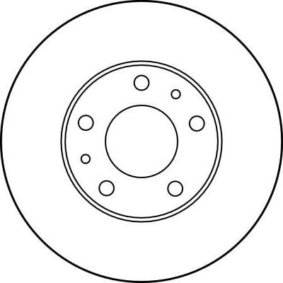 TRW DF2728 - Гальмівний диск autocars.com.ua