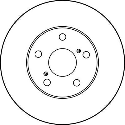 TRW DF2744 - Гальмівний диск autocars.com.ua