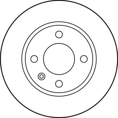 TRW DF2765 - Гальмівний диск autocars.com.ua