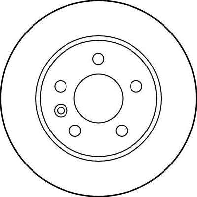 TRW DF2797 - Гальмівний диск autocars.com.ua