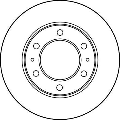 TRW DF3035 - Гальмівний диск autocars.com.ua