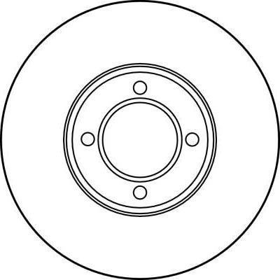 TRW DF3043 - Тормозной диск autodnr.net