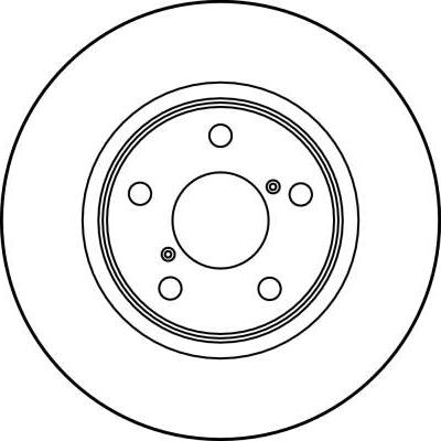 TRW DF3091 - Гальмівний диск autocars.com.ua