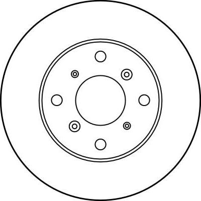 TRW DF3109 - Гальмівний диск autocars.com.ua