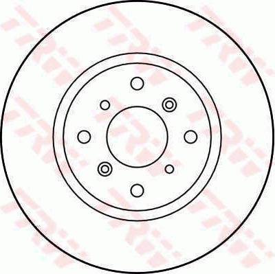 TRW DF3113 - Гальмівний диск autocars.com.ua