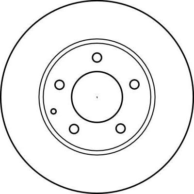 TRW DF4012 - Гальмівний диск autocars.com.ua