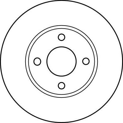 TRW DF4019 - Гальмівний диск autocars.com.ua