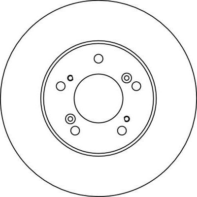 TRW DF4028 - Гальмівний диск autocars.com.ua