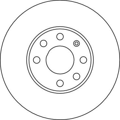 TRW DF4043 - Гальмівний диск autocars.com.ua