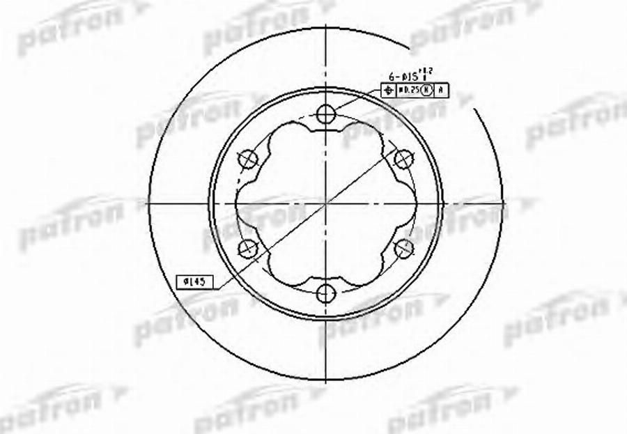 TRW DF4089BPS - Гальмівний диск autocars.com.ua