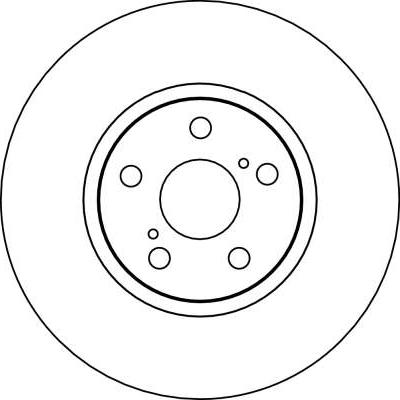 TRW DF4100 - Гальмівний диск autocars.com.ua