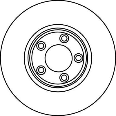 TRW DF4105 - Гальмівний диск autocars.com.ua