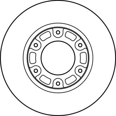 TRW DF4116 - Гальмівний диск autocars.com.ua