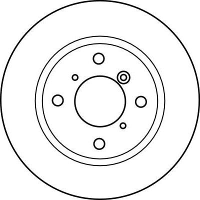 TRW DF4117 - Гальмівний диск autocars.com.ua