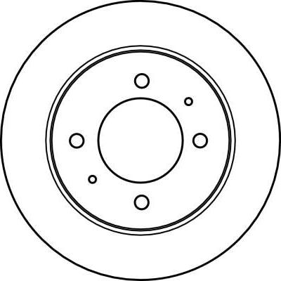 TRW DF4122 - Гальмівний диск autocars.com.ua