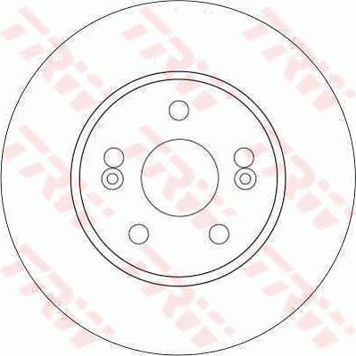 TRW DF4164 - Гальмівний диск autocars.com.ua