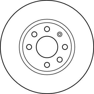 TRW DF4165 - Гальмівний диск перед. Combo-Corsa-Meriva 00-12 1шт autocars.com.ua