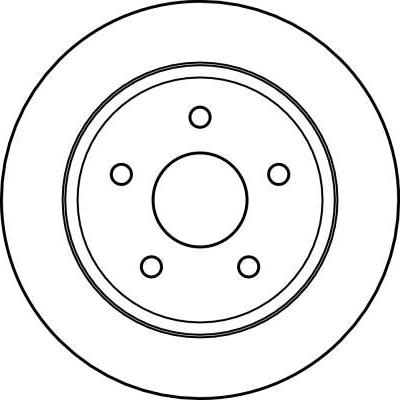 TRW DF4178 - Гальмівний диск autocars.com.ua