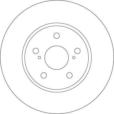 TRW DF4204 - Гальмівний диск autocars.com.ua