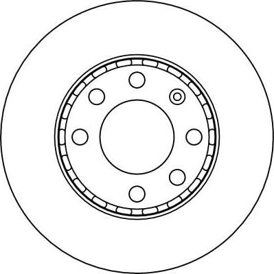 TRW DF4205 - Гальмівний диск autocars.com.ua