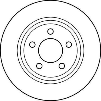 TRW DF4207 - Гальмівний диск autocars.com.ua