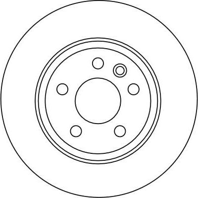 TRW DF4208 - Гальмівний диск autocars.com.ua