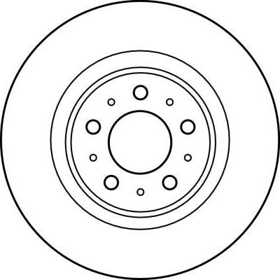 TRW DF4233 - Гальмівний диск autocars.com.ua