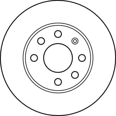 TRW DF4236 - Гальмівний диск autocars.com.ua