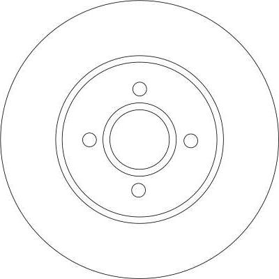 TRW DF4250 - Гальмівний диск autocars.com.ua