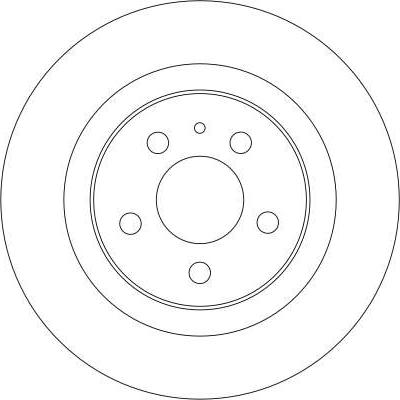 TRW DF4256 - Гальмівний диск autocars.com.ua