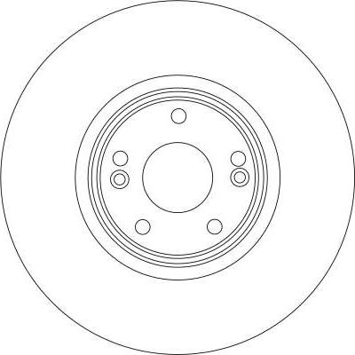 TRW DF4259S - Гальмівний диск autocars.com.ua