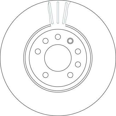 TRW DF4259 - Тормозной диск autodnr.net