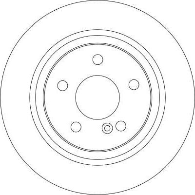 TRW DF4271 - Гальмівний диск autocars.com.ua