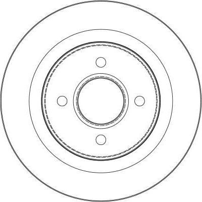TRW DF4298 - Гальмівний диск autocars.com.ua