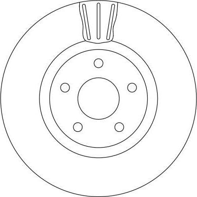 TRW DF4313 - Гальмівний диск autocars.com.ua