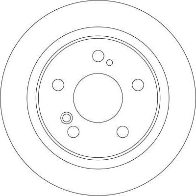 TRW DF4355 - Гальмівний диск autocars.com.ua