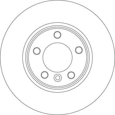 TRW DF4359 - Гальмівний диск autocars.com.ua