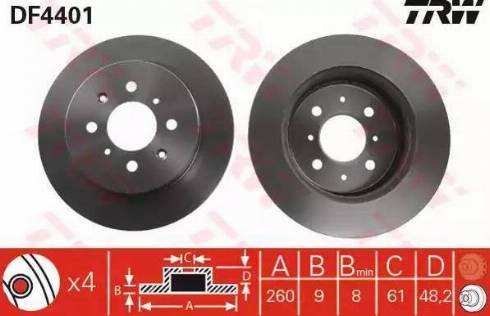 Alpha Brakes HTT-HD-020 - Гальмівний диск autocars.com.ua