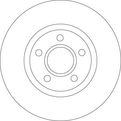 TRW DF4424 - Гальмівний диск autocars.com.ua