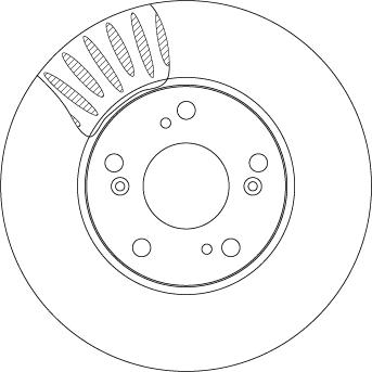 TRW DF4429 - Гальмівний диск autocars.com.ua