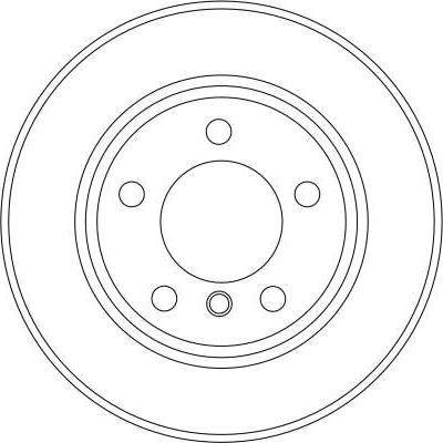 TRW DF4447 - Гальмівний диск autocars.com.ua