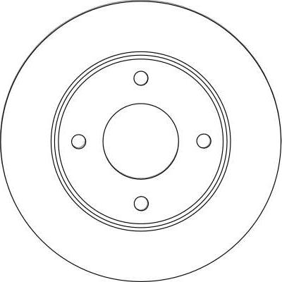 TRW DF4457 - Гальмівний диск autocars.com.ua