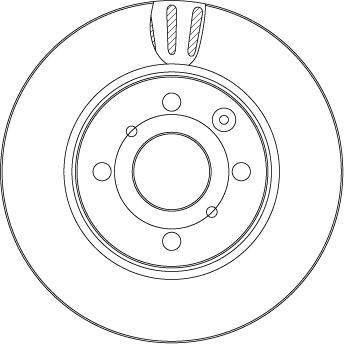 TRW DF4469 - Гальмівний диск autocars.com.ua