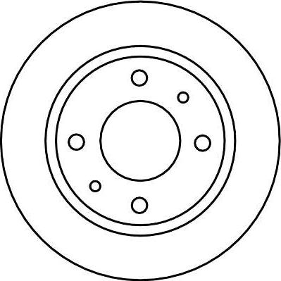 TRW DF4474 - Гальмівний диск autocars.com.ua