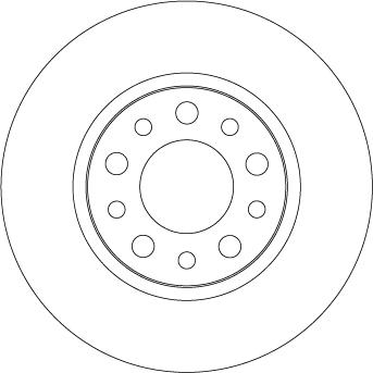 TRW DF4477 - Гальмівний диск autocars.com.ua